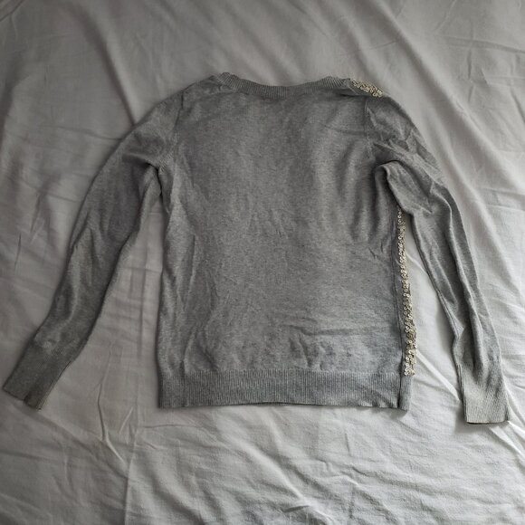Gray Sequin Sweater [Express] [Size M] - Picture 4 of 5